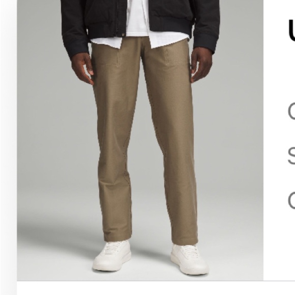 lululemon Utilitech Twill Utility Pants - Fawn Brown